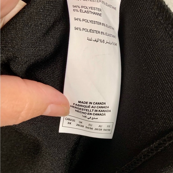 033 NWOT ADDITIONAL ELLE plus black cami - Picture 6 of 6